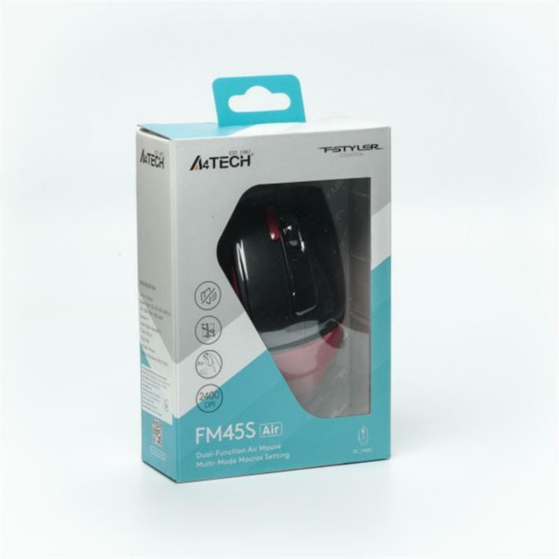 Мышь A4Tech Fstyler FM45S Air Sports Red