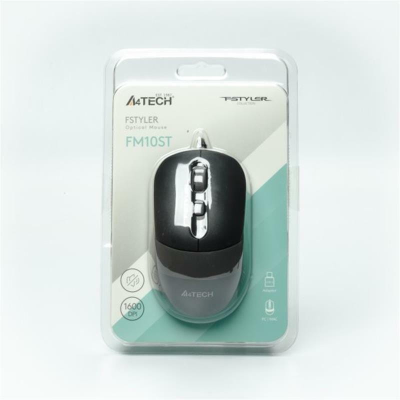 Миша A4Tech Fstyler FM10ST Grey