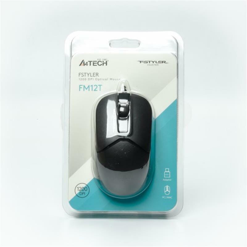 Миша A4Tech Fstyler FM12T Black