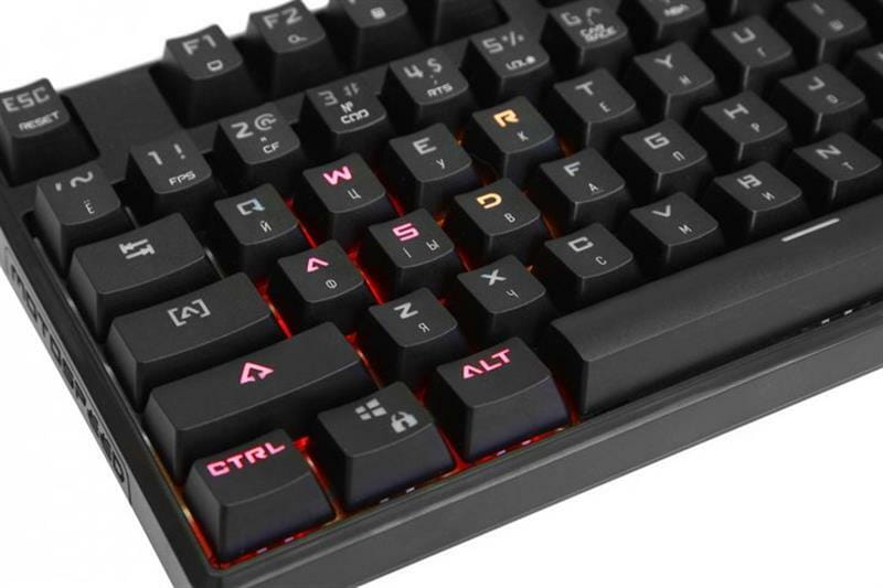 Клавиатура Motospeed CK107 Outemu Red RGB Black (mtk96mr)