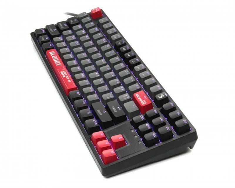 Клавиатура Bloody S87 Energy Red