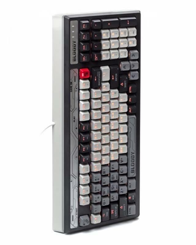Клавіатура Bloody B950 RGB Warrior Grey