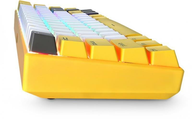 Клавиатура беспроводная Motospeed BK67 Longhua Blue Yellow (mtbk67ymb)