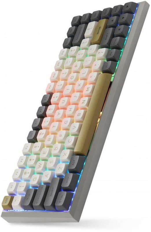 Клавіатура бездротова Motospeed SK84 Outemu Red Grey (mtsk84mr)
