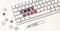 Фото - Клавиатура беспроводная Motospeed SK66 Gateron Red Hot Swap White (mtsk66wmr) | click.ua