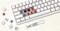 Фото - Клавиатура беспроводная Motospeed SK66 Gateron Red Hot Swap White (mtsk66wmr) | click.ua