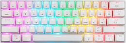 Клавіатура бездротова Motospeed SK62 Outemu Red White (mtsk62wmr)