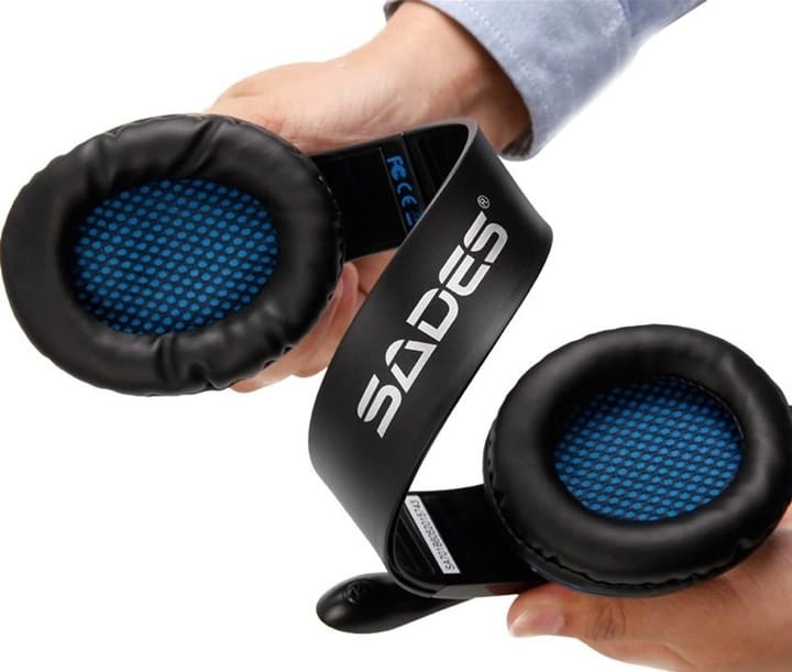 Гарнитура Sades SA-701 Black/Blue (sa701blj)