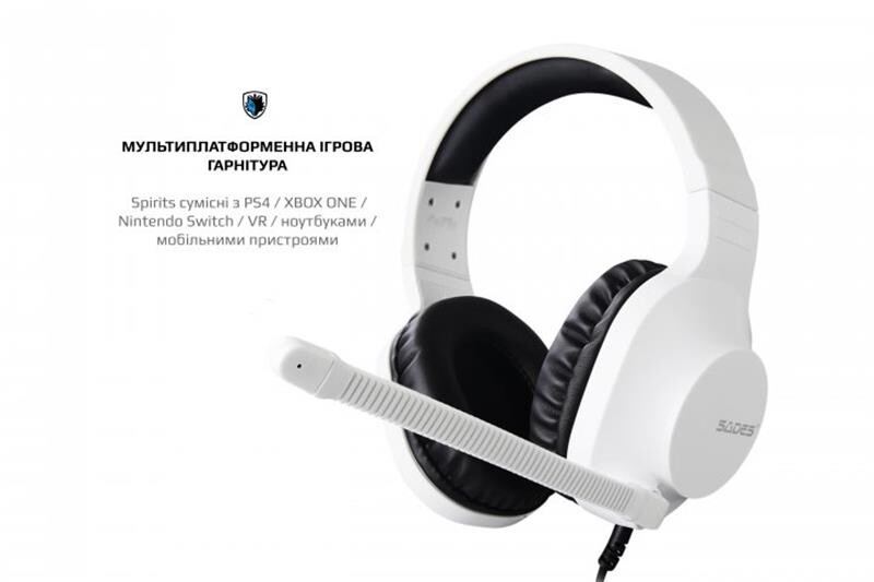Гарнитура Sades SA-721 Spirits White (sa721wtj)