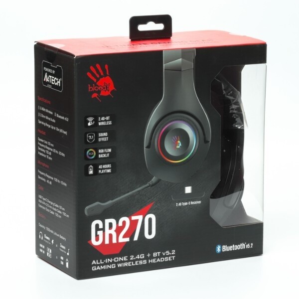 Гарнитура Bloody GR270 Black