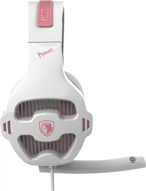 Купить Гарнитура Sades SA-726 Ppower White/Pink (sa726wpj) Гарнитура Sades SA-726 Ppower White/Pink (sa726wpj)