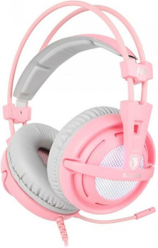 Гарнитура Sades A6 Pink (saa6pku)