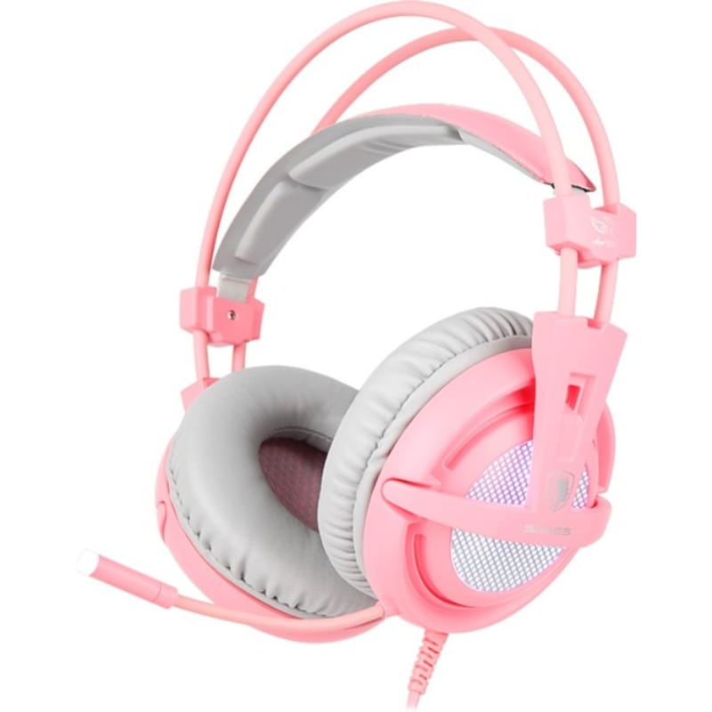 Гарнитура Sades A6 Pink (saa6pku)