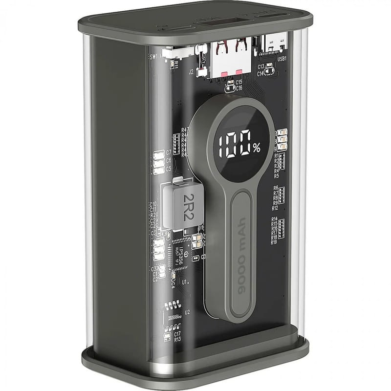 Универсальная мобильная батарея Gembird 9000mAh Black (PB09-TQC3-01)