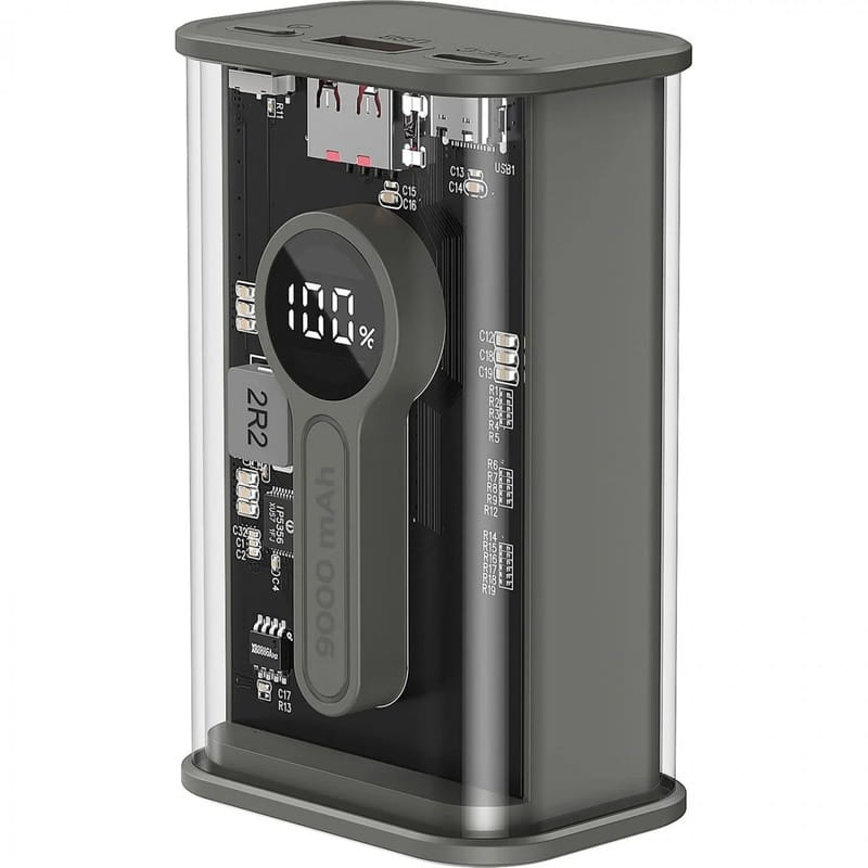 Универсальная мобильная батарея Gembird 9000mAh Black (PB09-TQC3-01)