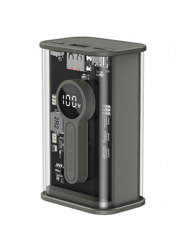 Универсальная мобильная батарея Gembird 9000mAh Black (PB09-TQC3-01)