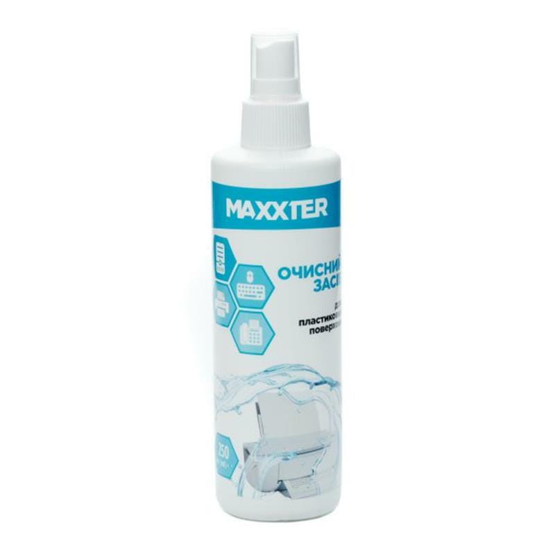 Очищающий спрей Maxxter для пластика, 250 мл (CS-PL250-01)