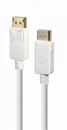 Кабель Cablexpert DisplayPort - DisplayPort V 1.2 (M/M), 1.8 м, белый (CC-DP2-6-W)