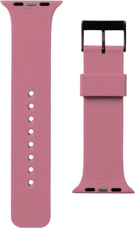 Ремінець Urban Armor Gear Dot Silicone для Apple Watch Ultra (49mm) Dusty Rose (194005314848)