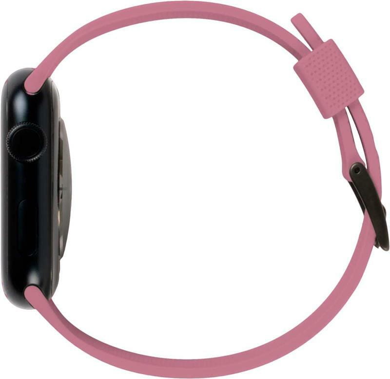 Ремінець Urban Armor Gear Dot Silicone для Apple Watch Ultra (49mm) Dusty Rose (194005314848)