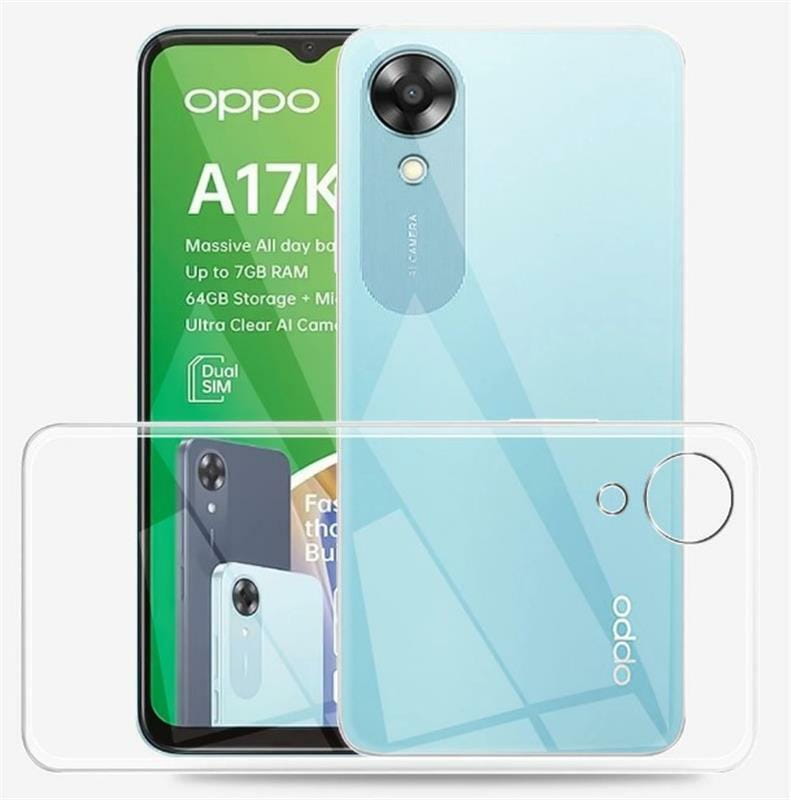 Чехол-накладка BeCover для Oppo A17k 4G Transparancy (709301)