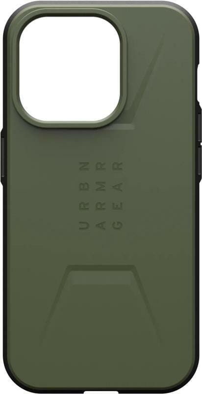 Чохол-накладка Urban Armor Gear Civilian Magsafe для Apple iPhone 15 Pro Max Olive Drab (114295117272)