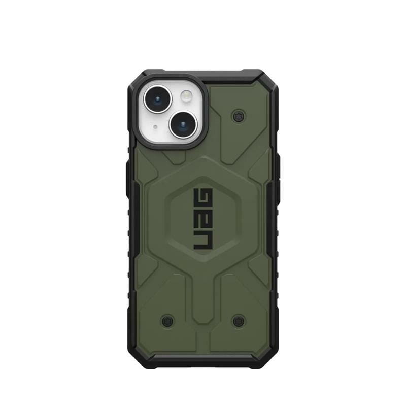 Чохол-накладка Urban Armor Gear Pathfinder Magsafe для Apple iPhone 15 Olive Drab (114291117272)