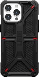 Чохол-накладка Urban Armor Gear Monarch для Apple iPhone 15 Pro Max Kevlar Black (114298113940)