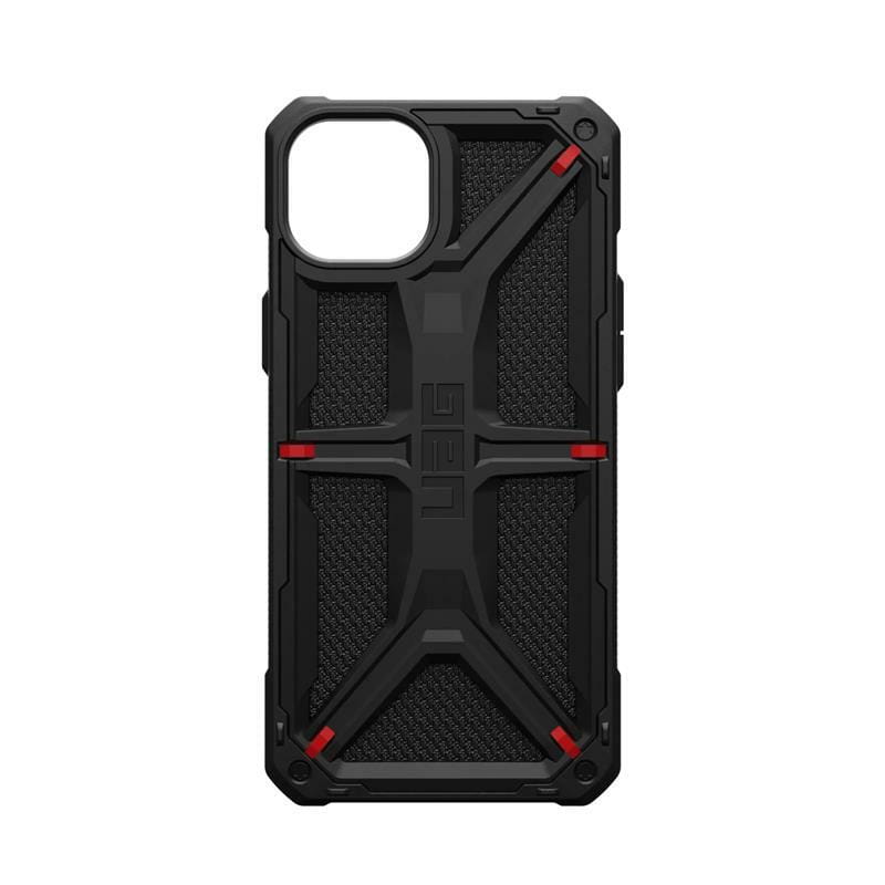 Чeхол-накладка Urban Armor Gear Monarch для Apple iPhone 15 Plus Kevlar Black (114309113940)