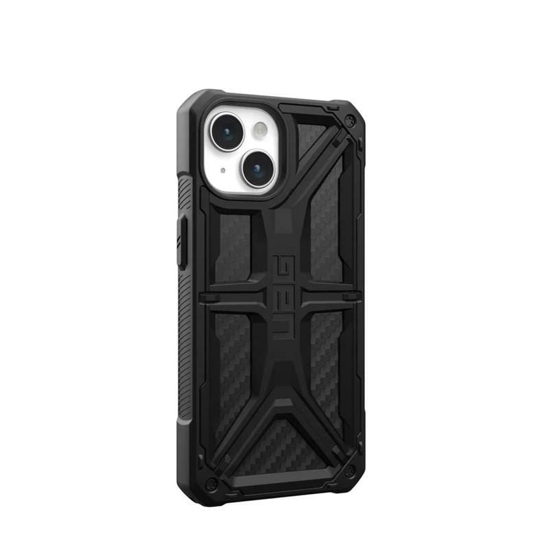 Чохол-накладка Urban Armor Gear Monarch для Apple iPhone 15 Carbon Fiber (114289114242)