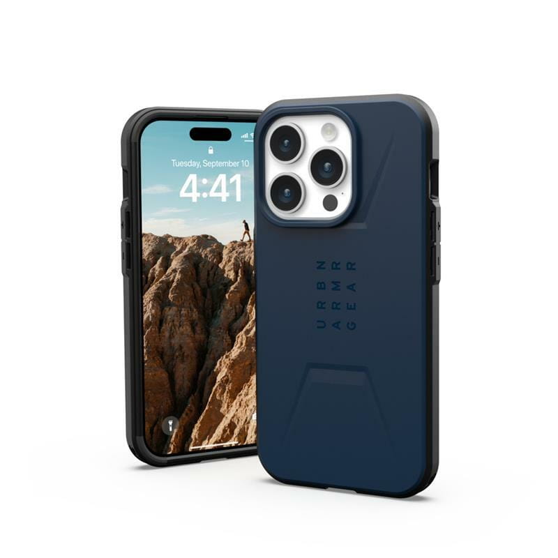 Чохол-накладка Urban Armor Gear Civilian Magsafe для Apple iPhone 15 Pro Mallard (114275115555)