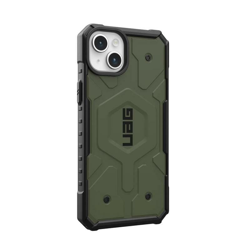 Чeхол-накладка Urban Armor Gear Pathfinder Magsafe для Apple iPhone 15 Plus Olive Drab (114311117272)