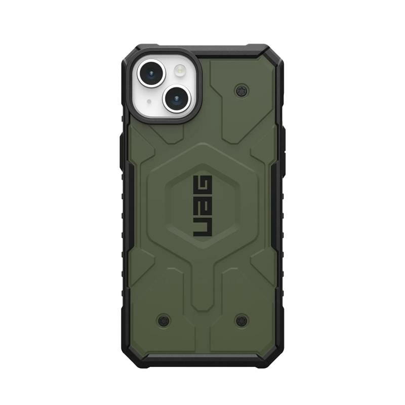 Чохол-накладка Urban Armor Gear Pathfinder Magsafe для Apple iPhone 15 Plus Olive Drab (114311117272)