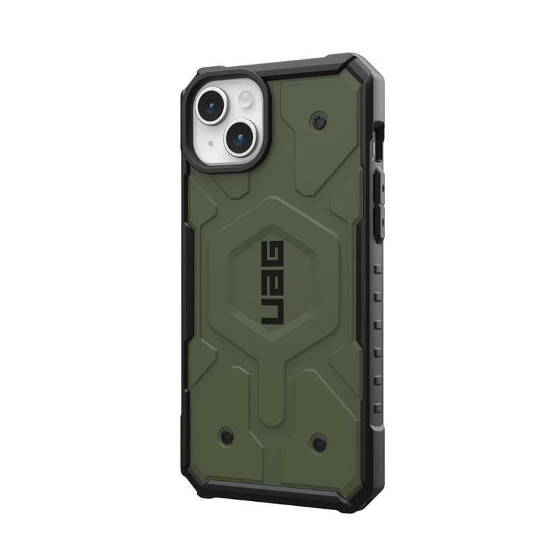Чeхол-накладка Urban Armor Gear Pathfinder Magsafe для Apple iPhone 15 Plus Olive Drab (114311117272)