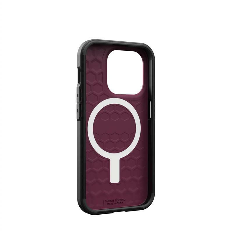 Чохол-накладка Urban Armor Gear Civilian Magsafe для Apple iPhone 15 Pro Bordeaux (114275119049)