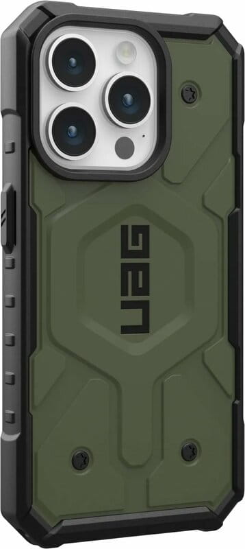 Чохол-накладка Urban Armor Gear Pathfinder Magsafe для Apple iPhone 15 Pro Max Olive Drab (114301117272)