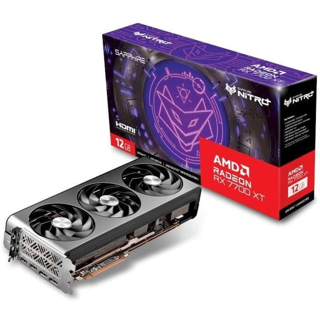 Видеокарта AMD Radeon RX 7700 XT 12GB GDDR6 Nitro+ Sapphire (11335-02-20G)