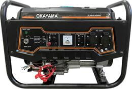 Генератор бензиновий Okayama LT3600EN-6 2500/2800W, 230V, 50Hz, AVR