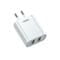 Фото - Сетевое зарядное устройство Remax Simple Series 2xUSB 2.1A White (RP-U35) | click.ua