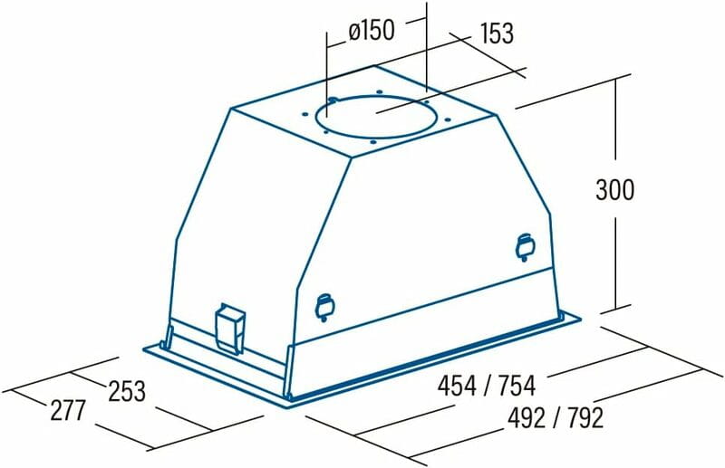 Витяжка Cata GC DUAL 45 WH