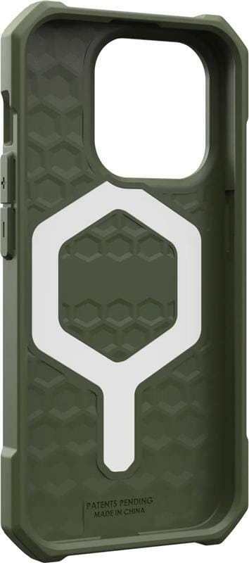 Чохол-накладка Urban Armor Gear Essential Armor Magsafe для Apple iPhone 15 Pro Max Olive Drab (114296117272)