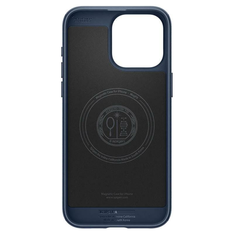 Чeхол-накладка Spigen Mag Armor MagFit для Apple iPhone 15 Pro Navy Blue (ACS06737)