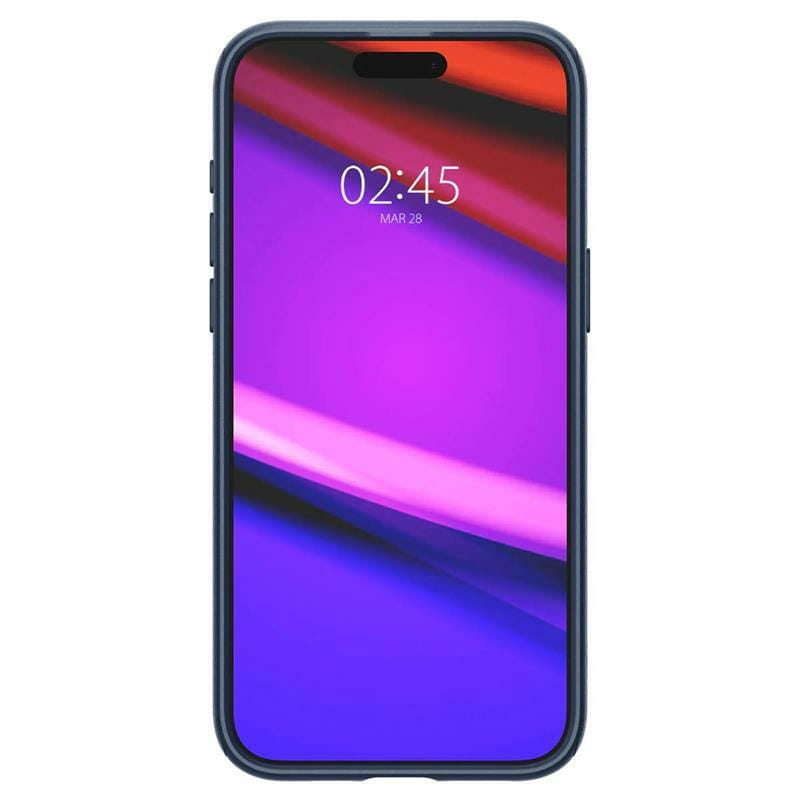 Чeхол-накладка Spigen Mag Armor MagFit для Apple iPhone 15 Pro Navy Blue (ACS06737)