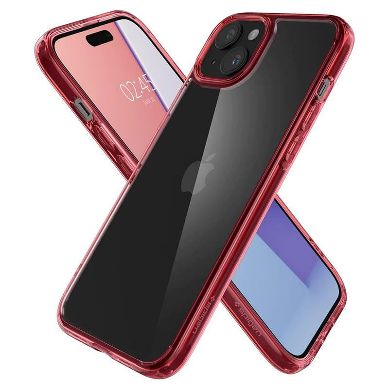 Чeхол-накладка Spigen Ultra Hybrid для Apple iPhone 15 Red Crystal (ACS06794)