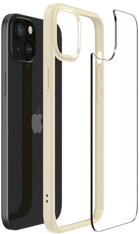 Чeхол-накладка Spigen Ultra Hybrid Mute для Apple iPhone 15 Plus Beige (ACS06658)