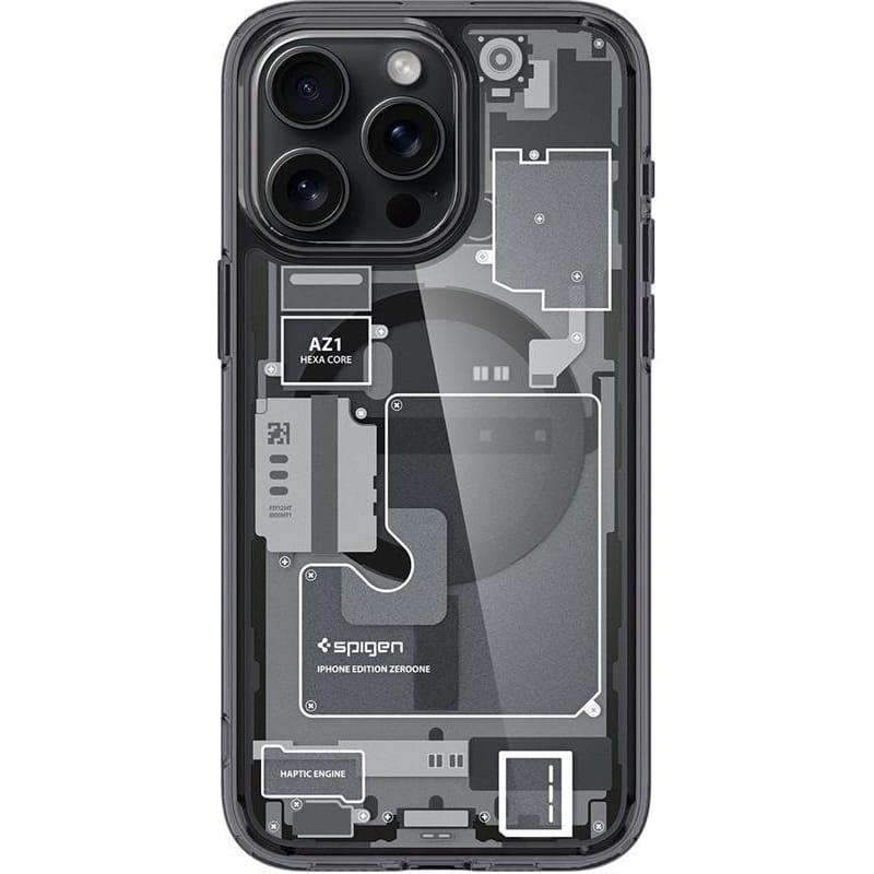 Чохол-накладка Spigen Ultra Hybrid MagFit для Apple iPhone 15 Pro Zero One (ACS06721)