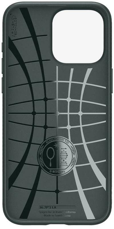 Чохол-накладка Spigen Liquid Air для Apple iPhone 15 Pro Abyss Green (ACS06706)
