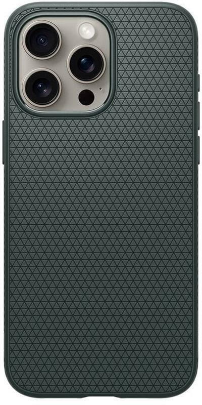 Чохол-накладка Spigen Liquid Air для Apple iPhone 15 Pro Abyss Green (ACS06706)
