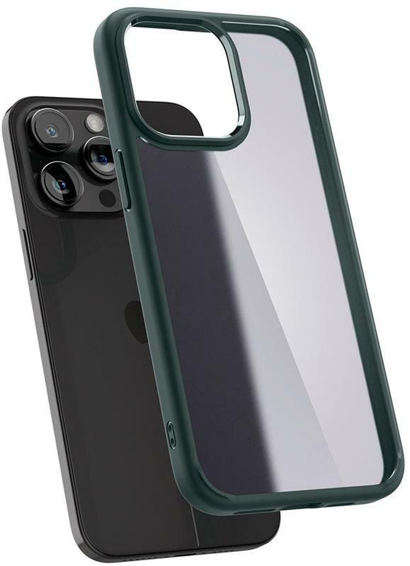 Чохол-накладка Spigen Ultra Hybrid для Apple iPhone 15 Pro Frost Green (ACS06710)