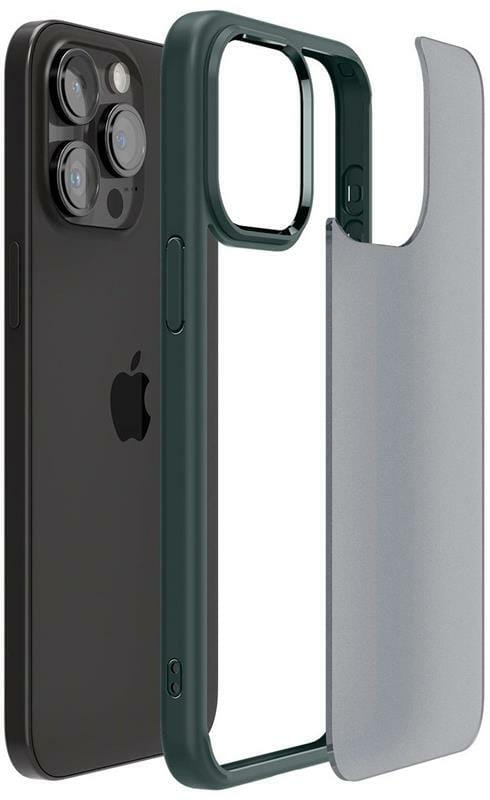 Чeхол-накладка Spigen Ultra Hybrid для Apple iPhone 15 Pro Frost Green (ACS06710)